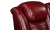 Picture of Commander Red Power Console Loveseat