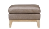 Picture of Cammack Sandy Brown Leather Ottoman