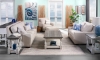 Picture of Rocky Mountain Leather Vail Bone Ottoman