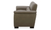 Picture of Payne Midbrown Leather Loveseat