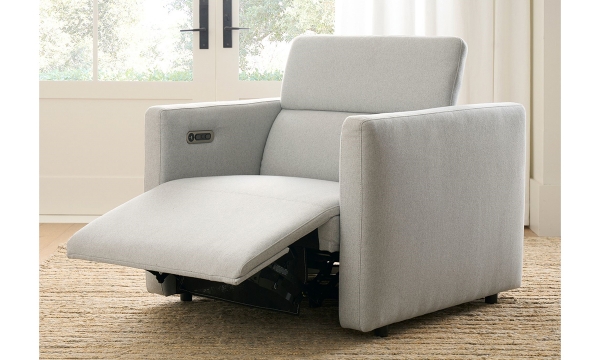 Picture of Tucker Flannel Cube Power Recliner