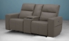 Picture of Denali Dark Gray Leather Power Reclining Loveseat