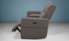 Picture of Denali Dark Gray Leather Power Reclining Loveseat