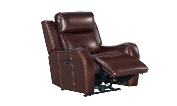 Picture of Wainwright Brown Leather Power Recliner