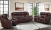 Picture of Wainwright Brown Leather Power Recliner