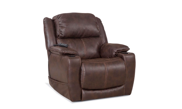 Picture of Python Brown Power Recliner