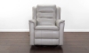 Picture of Selmy Fog Leather Swivel Glider Recliner