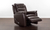 Picture of Selmy Chocolate Leather Swivel Glider Recliner
