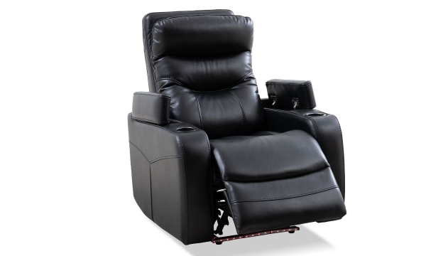 Picture of Knox Black Power Recliner