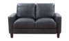 Picture of Chino Gray Leather Loveseat