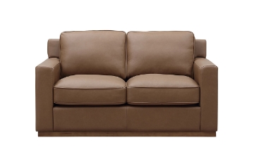 Picture of Mason Brown Leather Loveseat
