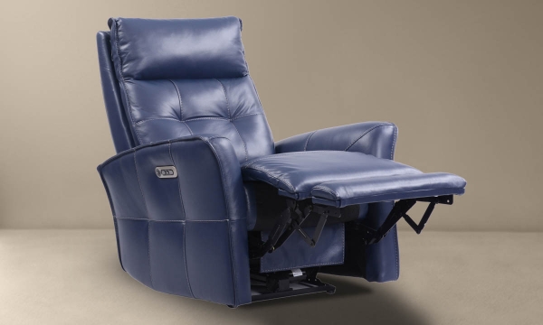 Picture of Parker House Gershwin Blue Leather Power Recliner