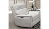 Picture of Reed White Leather Power Recliner