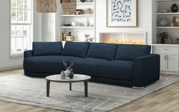 Picture of Solaris Indigo 2-Piece Left Chaise Sectional