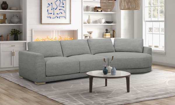 Picture of Solaris Flint 2-Piece Right Chaise Sectional