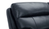 Picture of Keller Navy Leather Power Reclining Sectional
