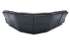 Picture of Keller Navy Leather Power Reclining Sectional