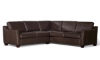 Picture of Marleigh Walnut Leather 2-Piece Sectional