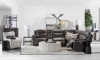 Picture of Charlize Granite Leather 6-Piece Reclining Sectional