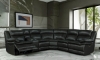 Picture of Braxton Charcoal Leather 6-Piece Power Sectional