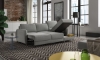 Picture of Luonto Delta Gray Full XL Reversible Sleeper Chaise