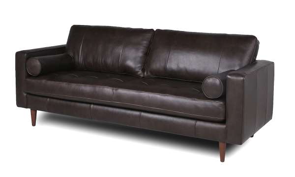 Picture of Blaine Espresso Leather Sofa