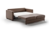 Picture of Luonto Fantasy Dark Brown Leather Queen Sleeper