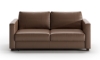 Picture of Luonto Fantasy Dark Brown Leather Queen Sleeper