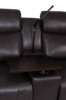 Picture of Relax Stone Zero Gravity Leather Loveseat