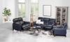 Picture of Lakeside Navy Leather Power Loveseat