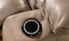 Picture of Bronco Mushroom Leather Power Recliner