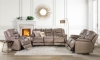 Picture of Bronco Mushroom Leather Power Recliner