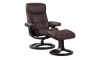 Picture of Nordic 11 Chocolate Chair and Ottoman