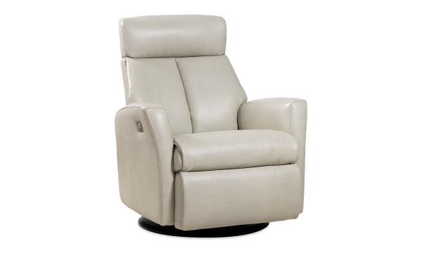 Picture of Queen Chalk Leather Power Glider Recliner