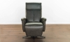 Picture of Tulip Concord Gray Leather Power Recliner