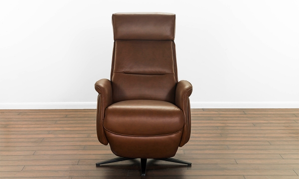 Picture of Julius Nutmeg Leather Power Recliner