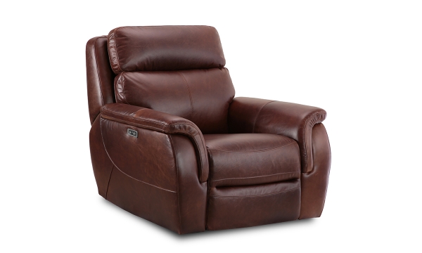 Picture of Dryden Chocolate Leather Power Recliner