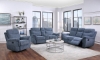 Picture of Sheffield Navy Blue Reclining Sofa
