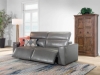 Picture of Savant Gray Leather Power Reclining Sofa