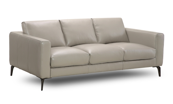 Picture of Dahl Cement Leather Sofa
