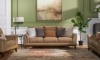 Picture of Defoe Tan Leather Sofa