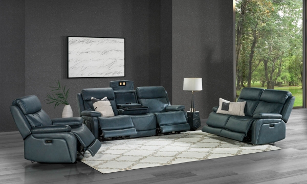 Picture of Teramo Blue Power Sofa
