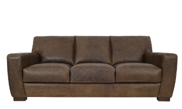 Picture of Giovanni Cigar Leather Sofa