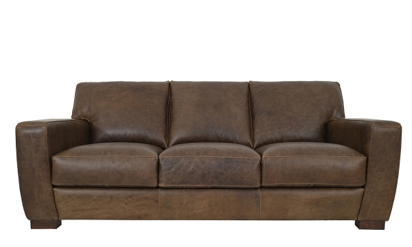 Picture of Giovanni Cigar Leather Sofa