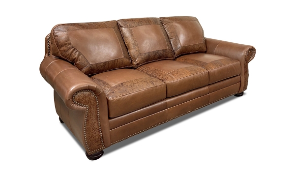 Picture of Stowe Almond Leather Sofa