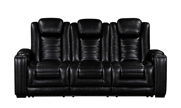 Picture of Commander Black Power Transformer Sofa