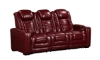Picture of Commander Red Power Transformer Sofa