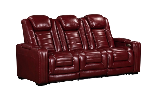 Picture of Commander Red Power Transformer Sofa