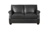 Picture of Benchmark Denim Leather Loveseat