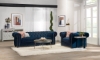 Picture of Branson Midnight Velvet Chesterfield Sofa